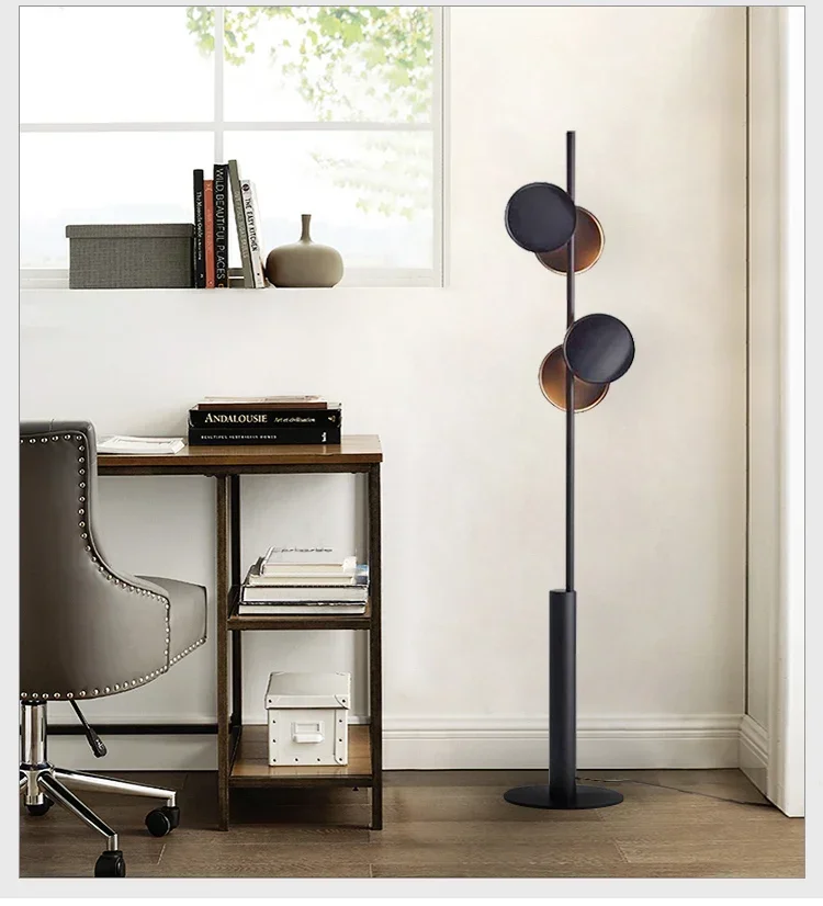 Lampe de sol LED en situation