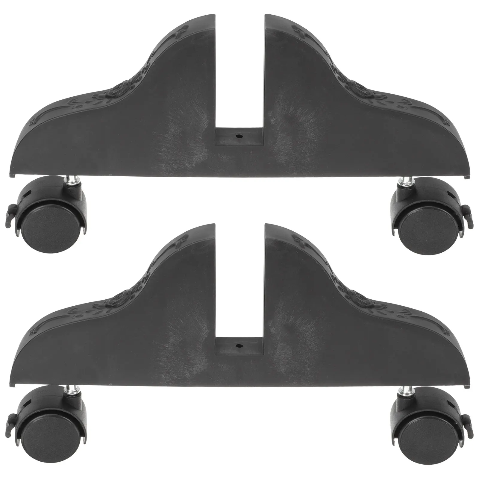 2개 모바일 도어 베이스 스크린 디바이더 받침대 가정용 두꺼운 디바이더 스탠드 사무실 공간 프라이버시 스크린 파티션 클립