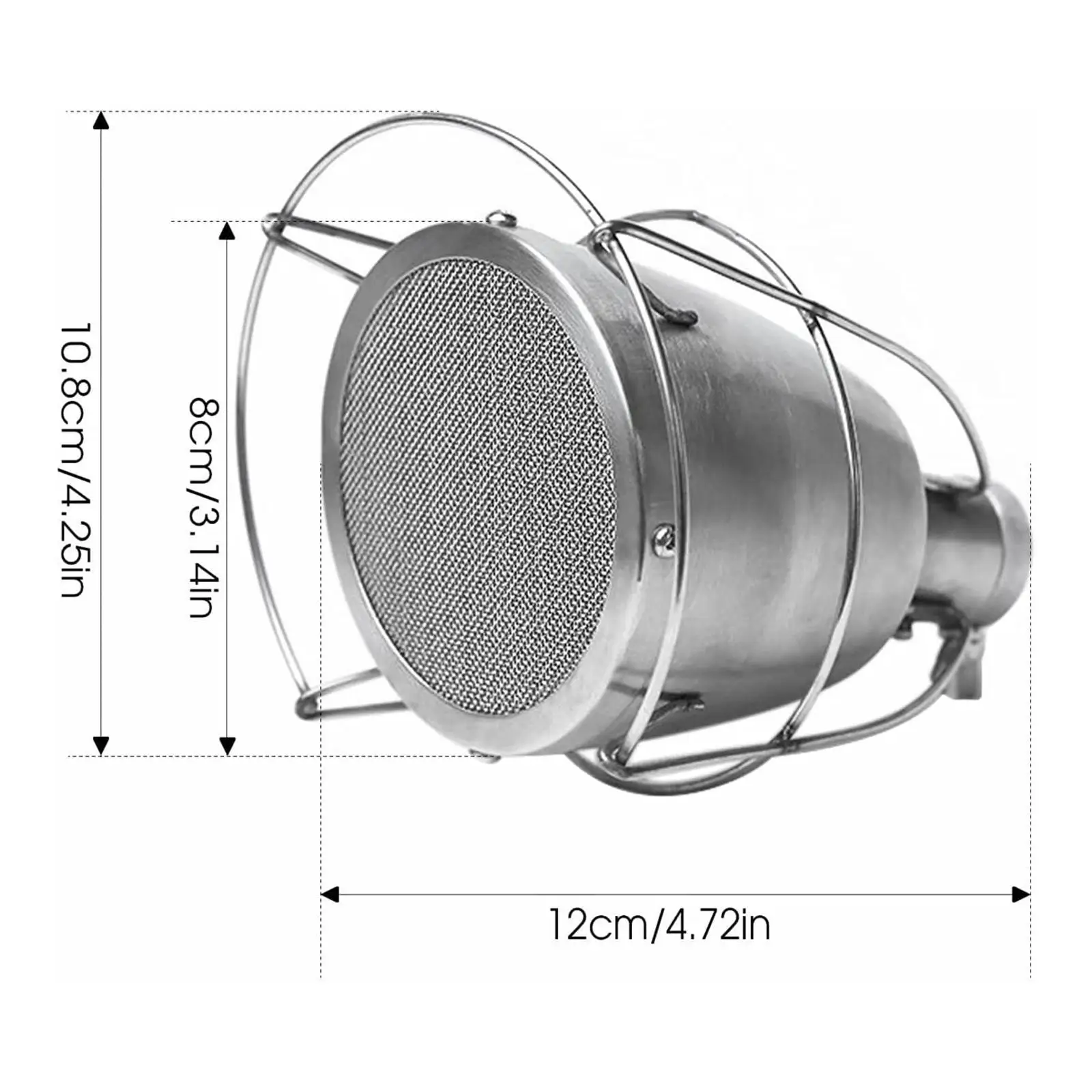 Steel Culinary Torch Attachment Multi-Function Chef Cooking Torch for Steak