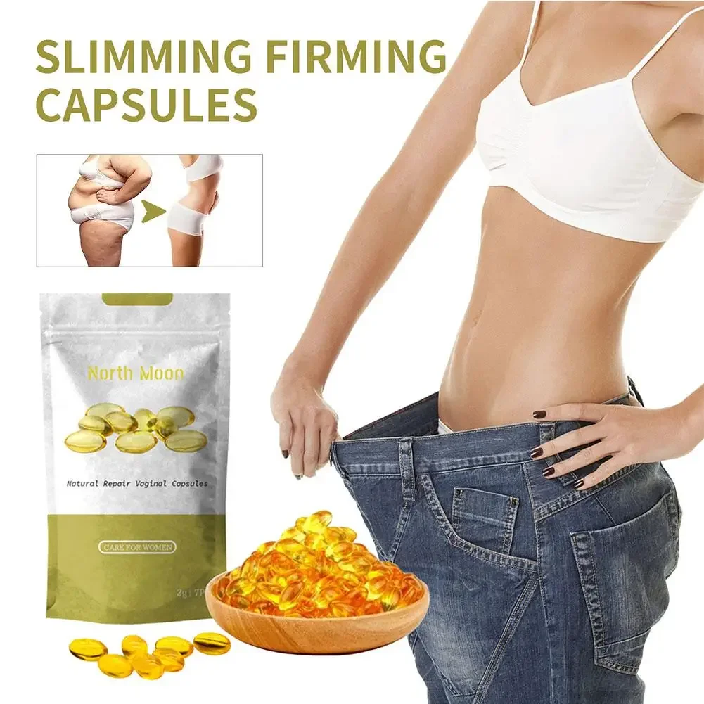 Slime Anti-itch Detox Slimming Capsule Body Shaping Capsule Firming Repair Arms Belly Female Body Care Weight Loss women probiotic capsules fat burning product