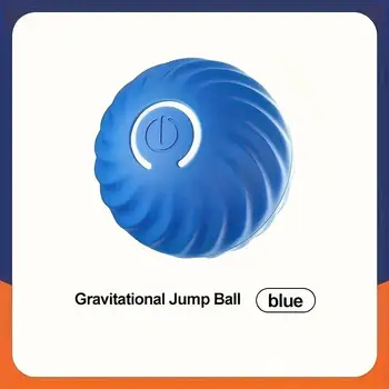 Intelligent Jumping Ball, Electric Charging Cat And Dog Toy, Self-rolling Pet Dog Toy Ball, Pet Grinding Teeth Toy 2