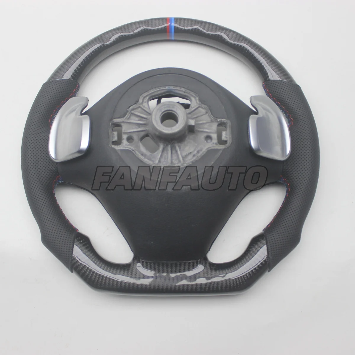BMW F20 F21 F22 F30 F31 F34 F35 F32 F33 F36 1 2 3 4 시리즈용 맞춤형 교체용 리얼 카본 파이버 스티어링 휠