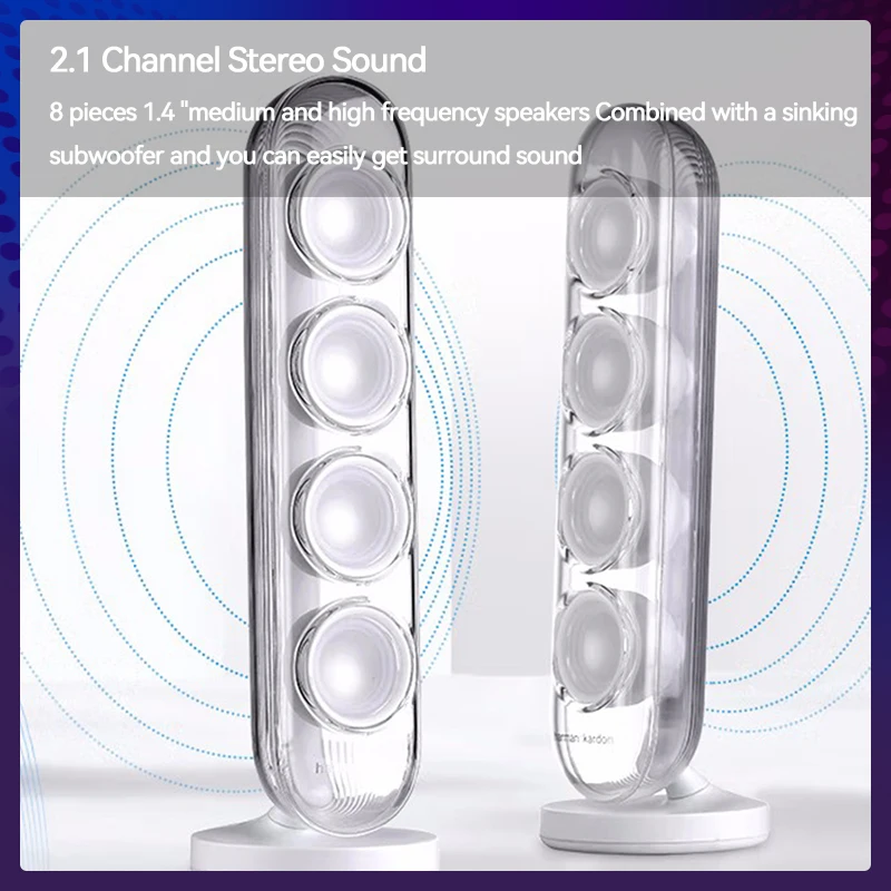 Original Harman Soundsticks Bluetooth V4.2 Tv Computer Speaker Brand New Generation Wireless Desktop - Speakers - AliExpress