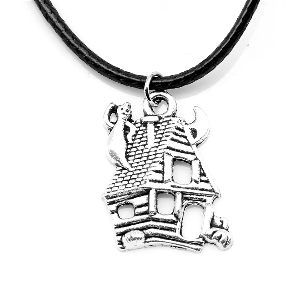 

1 Piece House Necklac For Man Ladies Jewelry 19x24mm