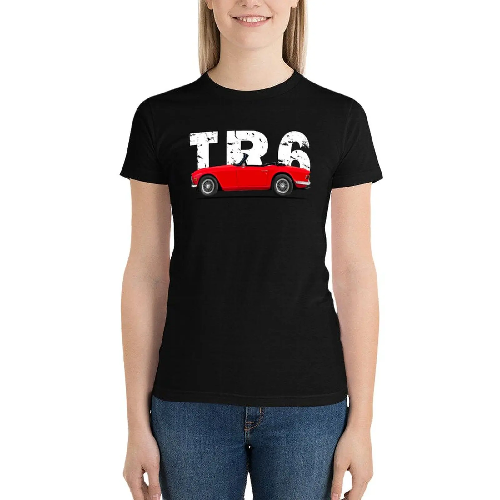 The TR6 T-Shirt aesthetic clothes tees shirts graphic tees female workout t shirts for Women