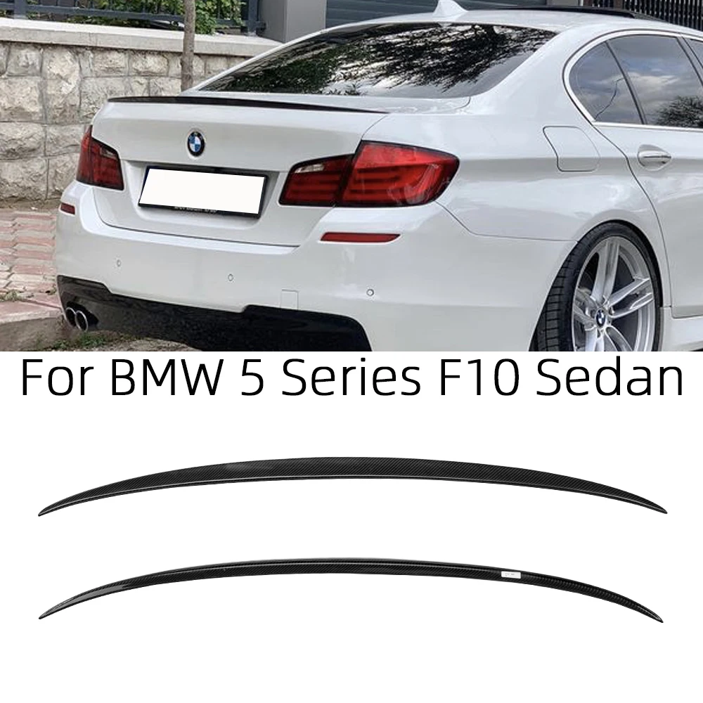 Per Bmw Serie 5 F10 F18/F10 M5 Berlina M5 Stile In Fibra Di Carbonio Spoiler Posteriore Tronco Ala 2009-2017 Frp A Nido D'Ape Forgiato