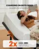 AMADA HOMEFURNISHING Adjustable Bed Frame with Massage Queen Bed Base with 4 USB Ports Under-Bed Night Light Head Foot Incline 2