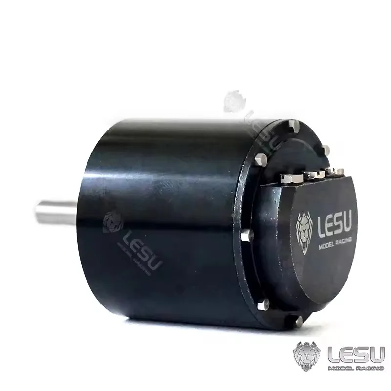 Moteur hydraulique métal LESU 1/14 Y-1540-A pour modèle d'ingénierie télécommandé, angle latéral