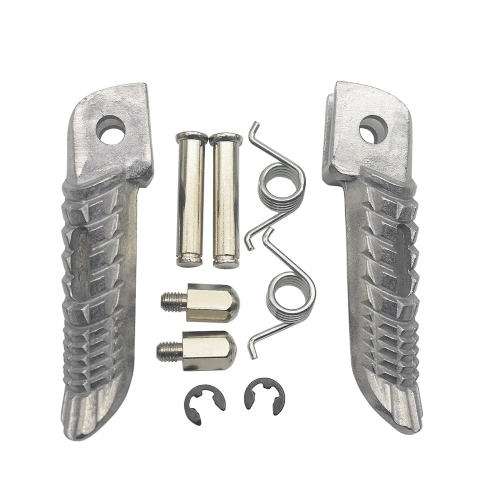 Motorcycle Front / Rear Footrests Foot pegs For Suzuki GSR400 GSR600 GSXR600 GSXR750 GSXR1000 GSX1300R GSXR1300 B-king SV1000