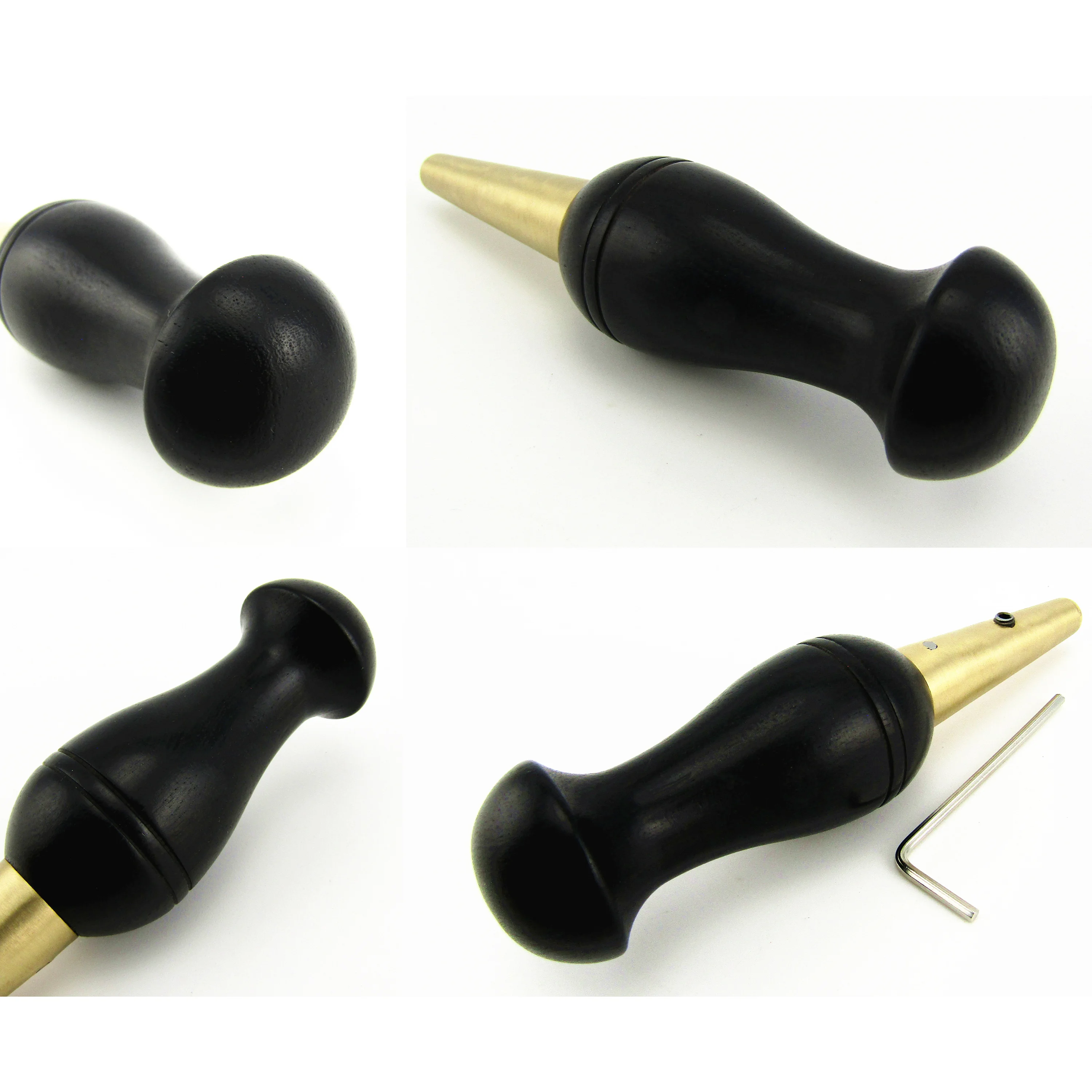 0-4.4mm Leather Crafts Sewing Stitching Awl Taper-shank Clip Needle Handle Tool Suitable for needles with a diameter of 0-4.4mm