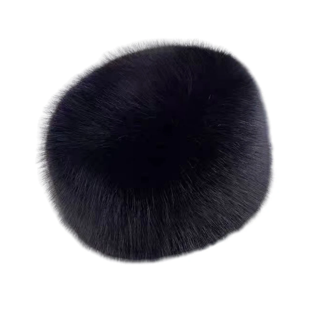 Earflap Hat Fur Hat Faux Fur Hat Winter Hat Balaclava Hat 1pc Hat Women's Winter Artificial Fur Russian Ushanka Hat Thick Warm Balaclava Caps Earflap Faux Fox Beanies Ladies Outdoor