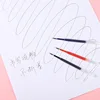 10pcs/set Plastic Ballpoint Pen Refills 99mm Length 0.5mm Pressed Writing Pen Replaceable Rods School Office Stationery Supplies 5