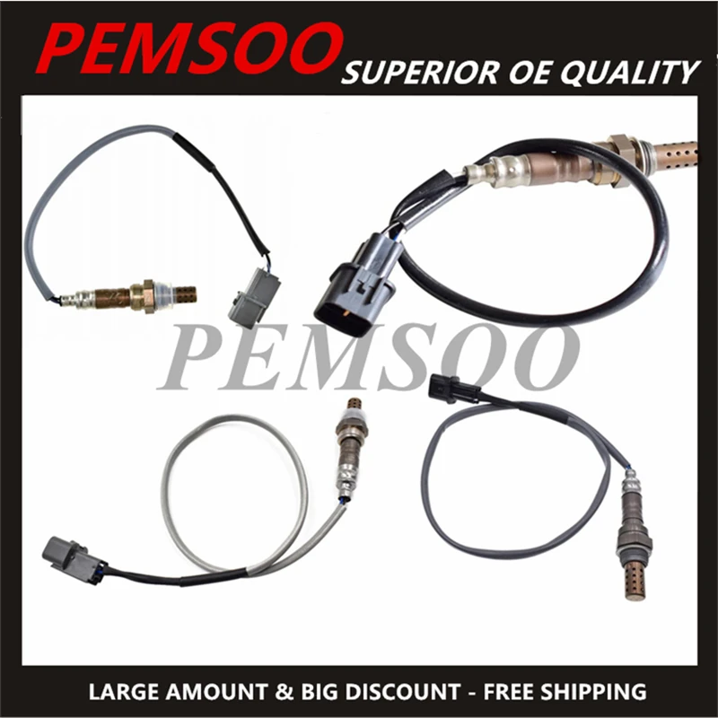 

4P Engine Control Oxygen Sensor for Mitsubishi PAJERO MONTERO III 3rd IV 4th 6G75 3.8L MN158916 MN158670 MN158917 MN158918