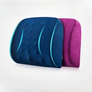 Back support cushion office lumbar support pillow car cushion pregnant woman's seat lumbar support cushion memory foam pillow