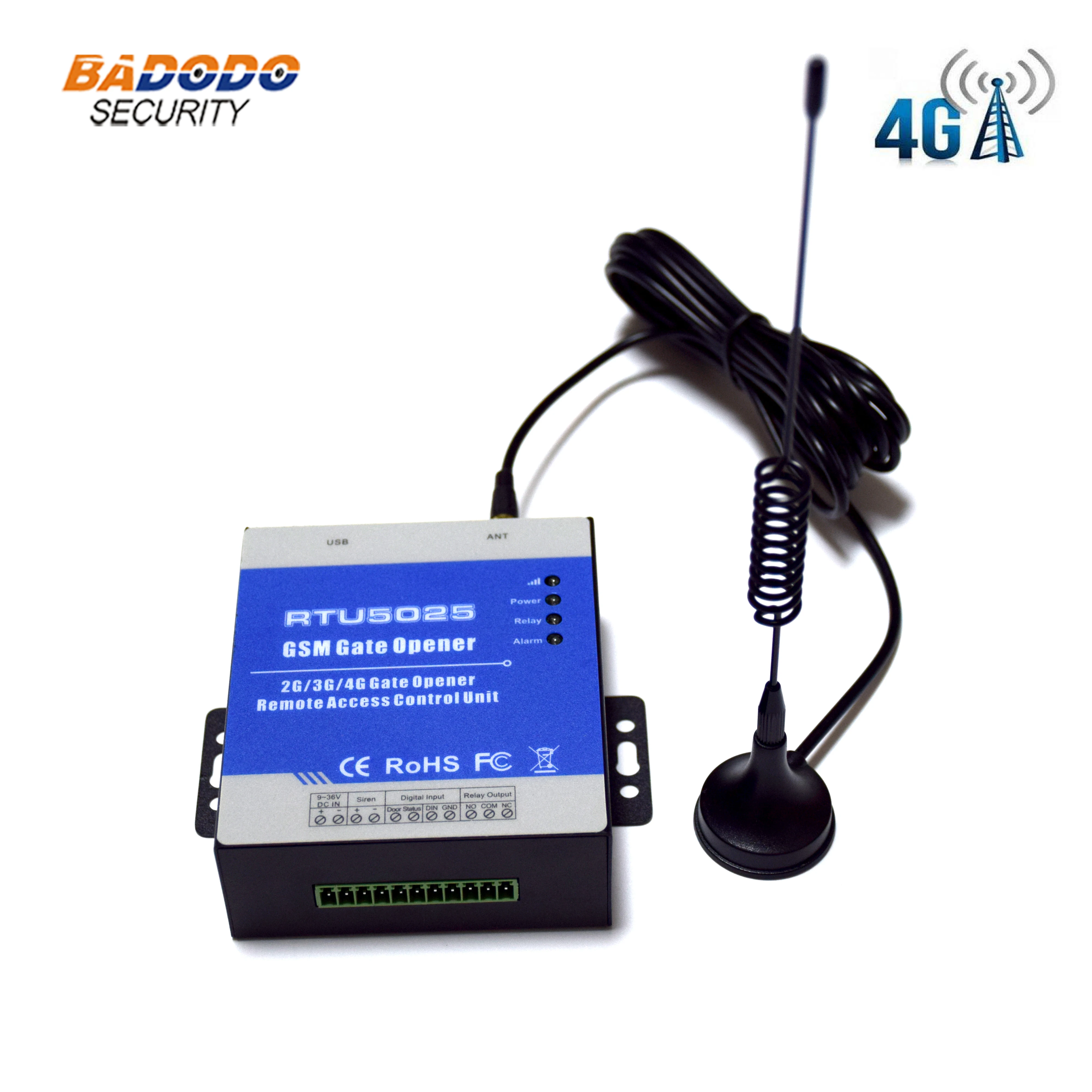 GSM GPRS 2G 4G LTE Gate Opener RTU5025 Remote Access Controller Unit ON/OFF Relay Switch smart switch module smart garage door opener