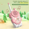 2Pcs Wireless Kids Walkie Talkie Toys Rabbit & Frog Parent-child Interaction Parent-child Intercom Machine Portable 2