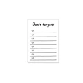 Don t forget 