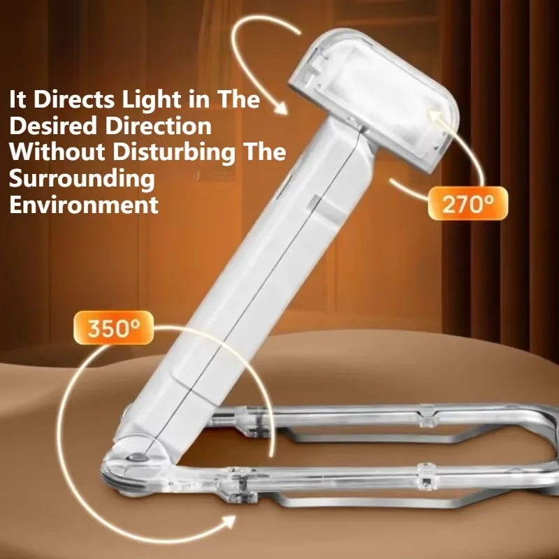 Rechargeable LED Eye Protection Reading Lamp with Clip