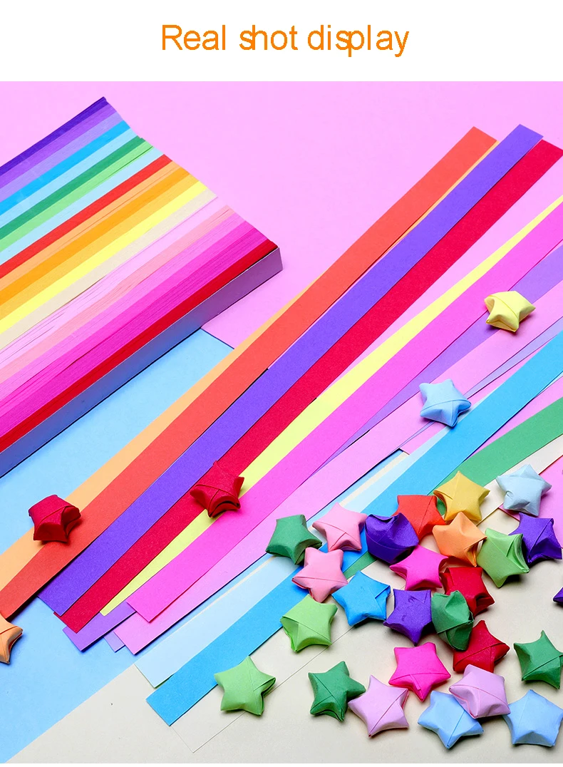 Kaobuy 1030 Sheets Star Origami Paper Star Paper Strip Double Sided Origami  Decoration Paper Strips Diy Hand Art Crafts - AliExpress