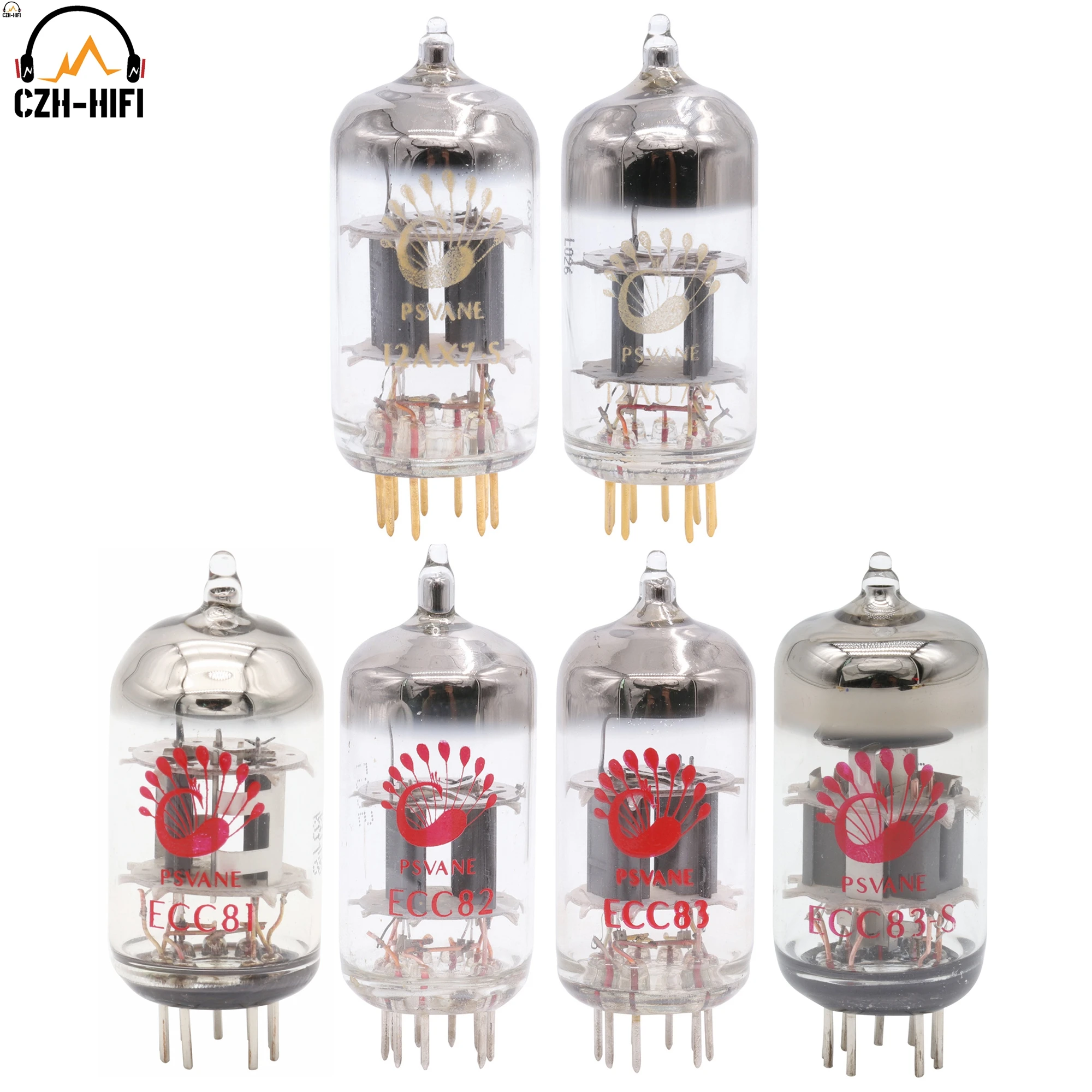 

Psvane ECC81 ECC82 ECC83 12AX7 12AU7 Vacuum Tube Power Lamp Valve For Audio Earphone Amplifier Guitar AMP DIY HIFI Project