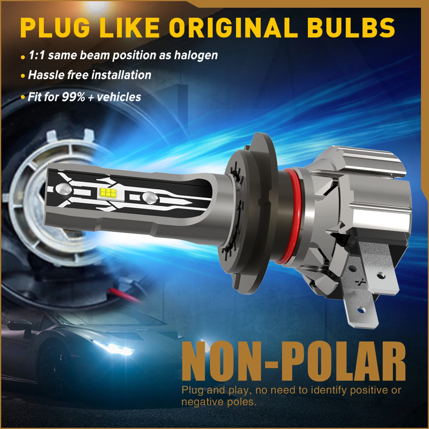 2개 H7 PX26d LED 자동차 라이트 캔버스 오류 없음 헤드라이트 자동차 터보 다이오드 전구 12V 강력한 백색 모토 안개등 어댑터 불필요