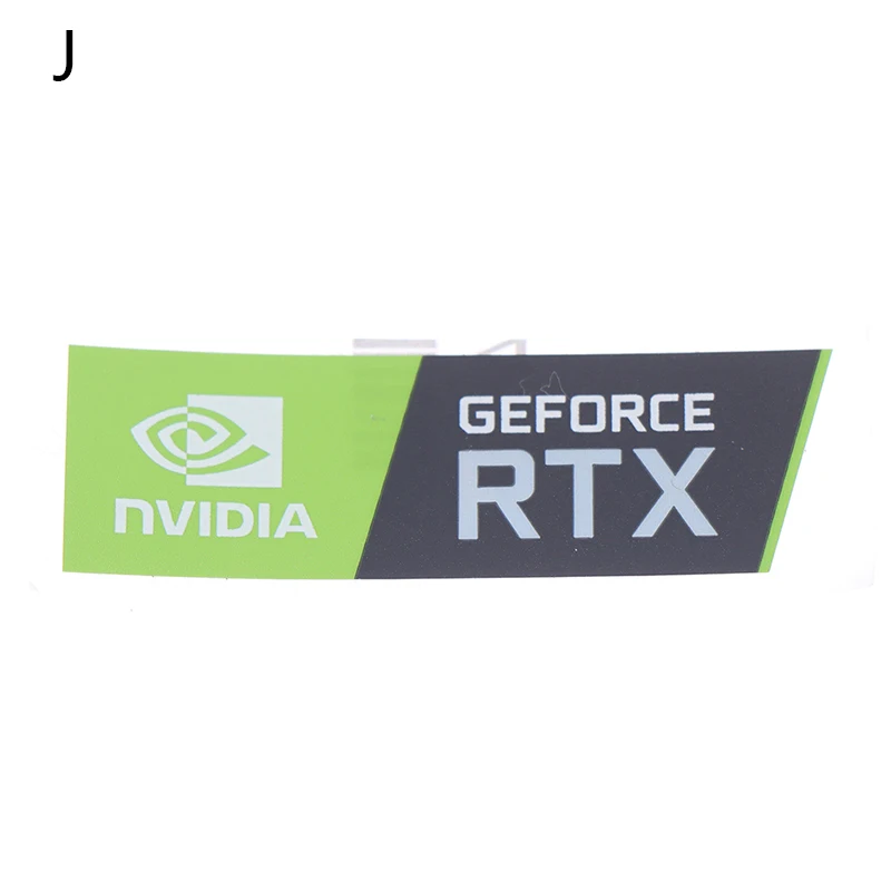 Autocollant (sticker) Nvidia GeForce GTX - Pour Personnaliser PC, Boîtier, Etc. - Neuf En Emballage D'origine