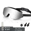 Kids Polarized Swim Goggles for Age 4-16, with antifog Spray,Nose Clip Earplug, Swimming  Wide View Anti-Fog No Leaking Glasses 2