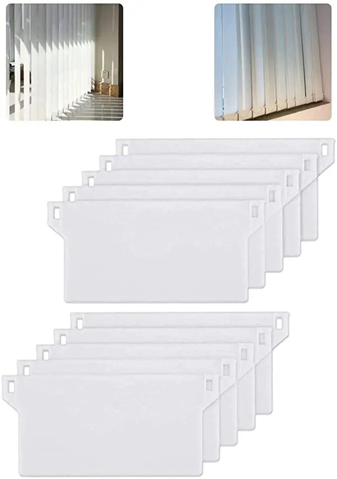 Vertical Blind Bottom Weights Spares Weight Replacement for 127mm Slats