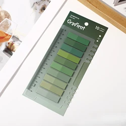 Transparent Sticky Notes - 200 Cute Self - Adhesive Book Markers and Clear Annotation Tabs for Reading and Stationery (14)