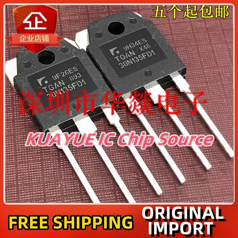 

10 шт.-30 шт. TGAN30N135FD1 TO-3P 1350 в 30A быстрая доставка гарантия качества