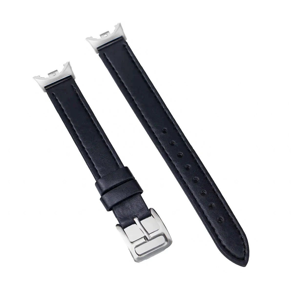 Premium Leather Wrist Strap for Mi Band 8 – Elegant Replacement Sports Bracelet