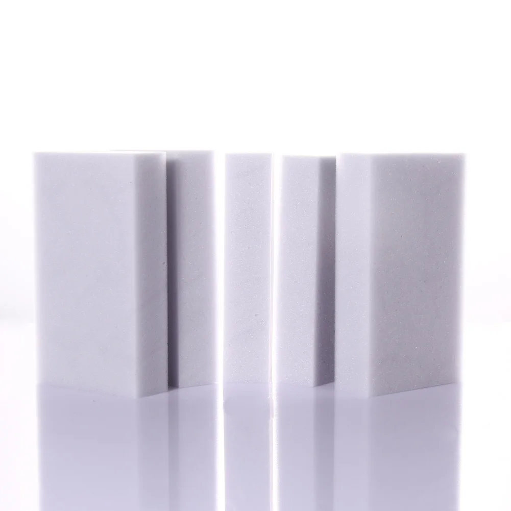 100pcs Melamine Sponge Eraser Multi-functional Sponge Cleaner Eraser Reusable Washable Lightweight Portable for Dish Car Office