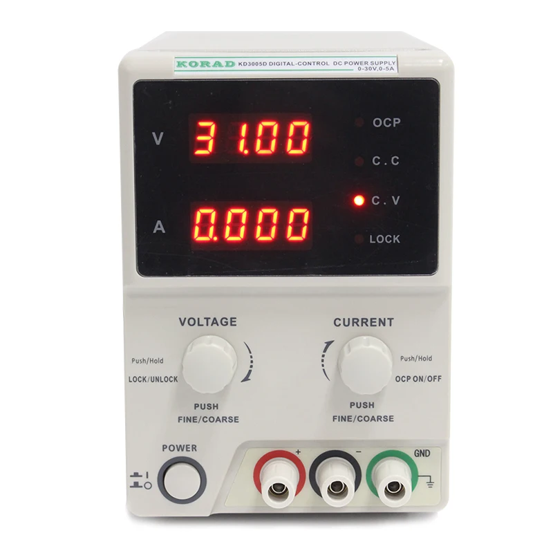 

KD3005D Adjustable High Accuracy Programmable Digital Laboratory DC Power Supply 30V 5A