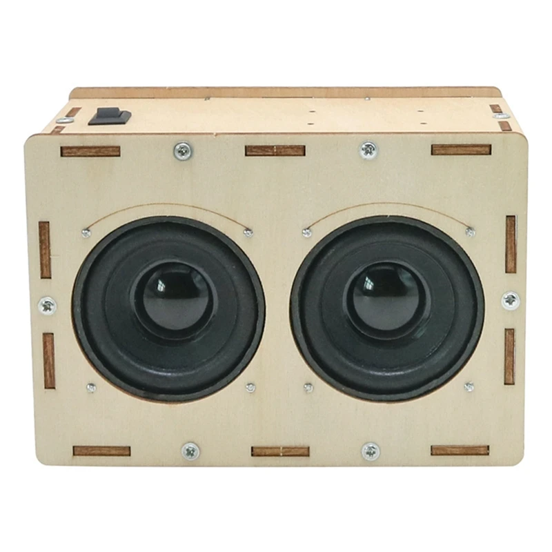 DIYSpeakerBoxSoundAmplifierBuildsYourOwnPortableWoodCase