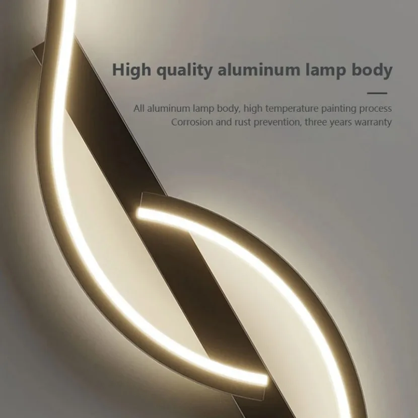 Modern LED Strip Wall Lamp 6