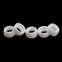 5Pcs Insulator Cup Gasket 18CG For TIG WP17/18/26 Welding Torch Kit White Rubber Washer 22*22*11mm Welding Equipment Parts 2