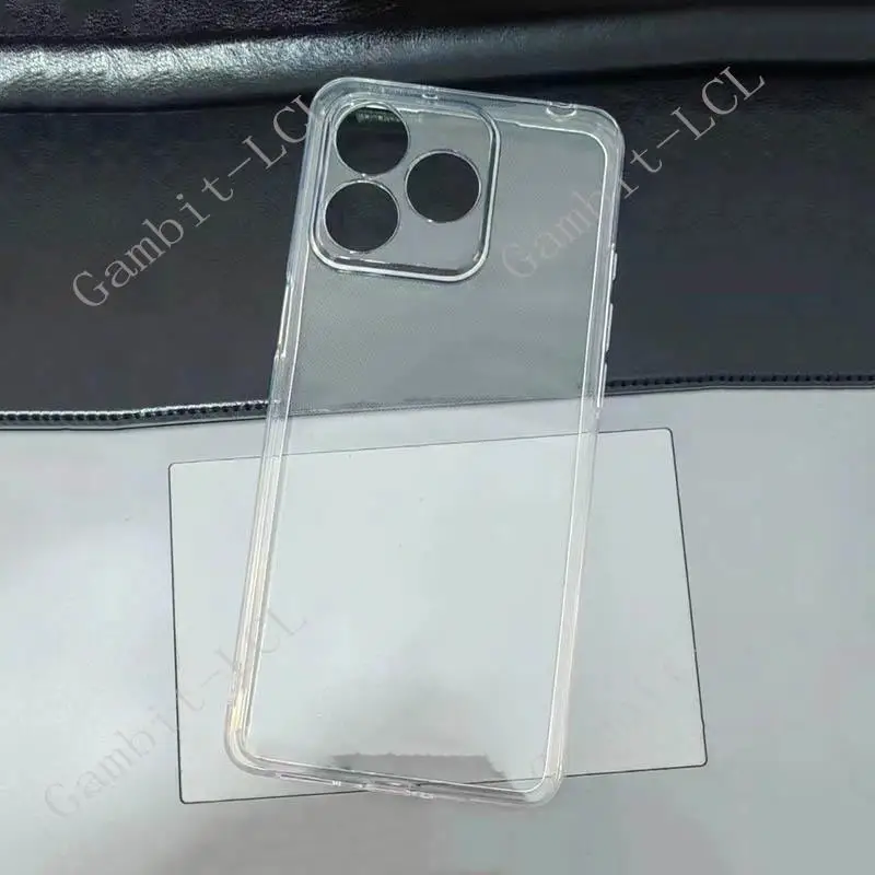 Durable Shockproof Anti-Falling Silicone Case - Soft TPU Back Cover