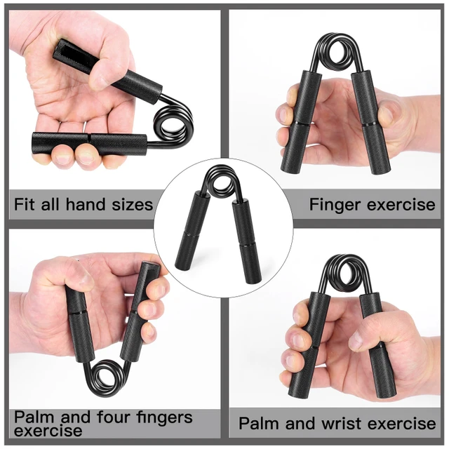 Metal Hand Gripper 50LB-300LB Strengthener Finger Exerciser Grip Strength Muscle Arms Trainer Recovery Wrist Gym Equipment 3