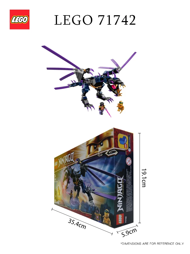 dragon 71742 ninjago overlord dragon set