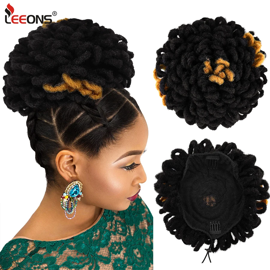 Tresse Collé Queue De Cheval Afro Queue de cheval synthétique Afro, tresses de déesse, tresses, Crochet,  peigne à Chignon haute bouffante en Chignon, postiche | AliExpress