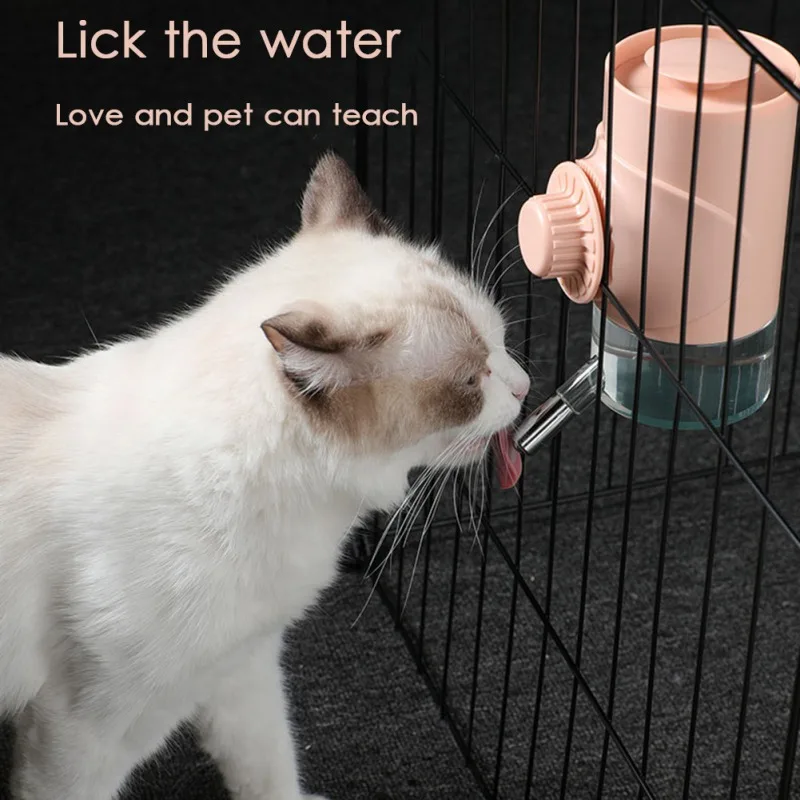 Pet Automatic Water Dispenser Water Fountain Hanging Ball Type Feeder Drinking Pet Feeder Product Pet Food Supplies