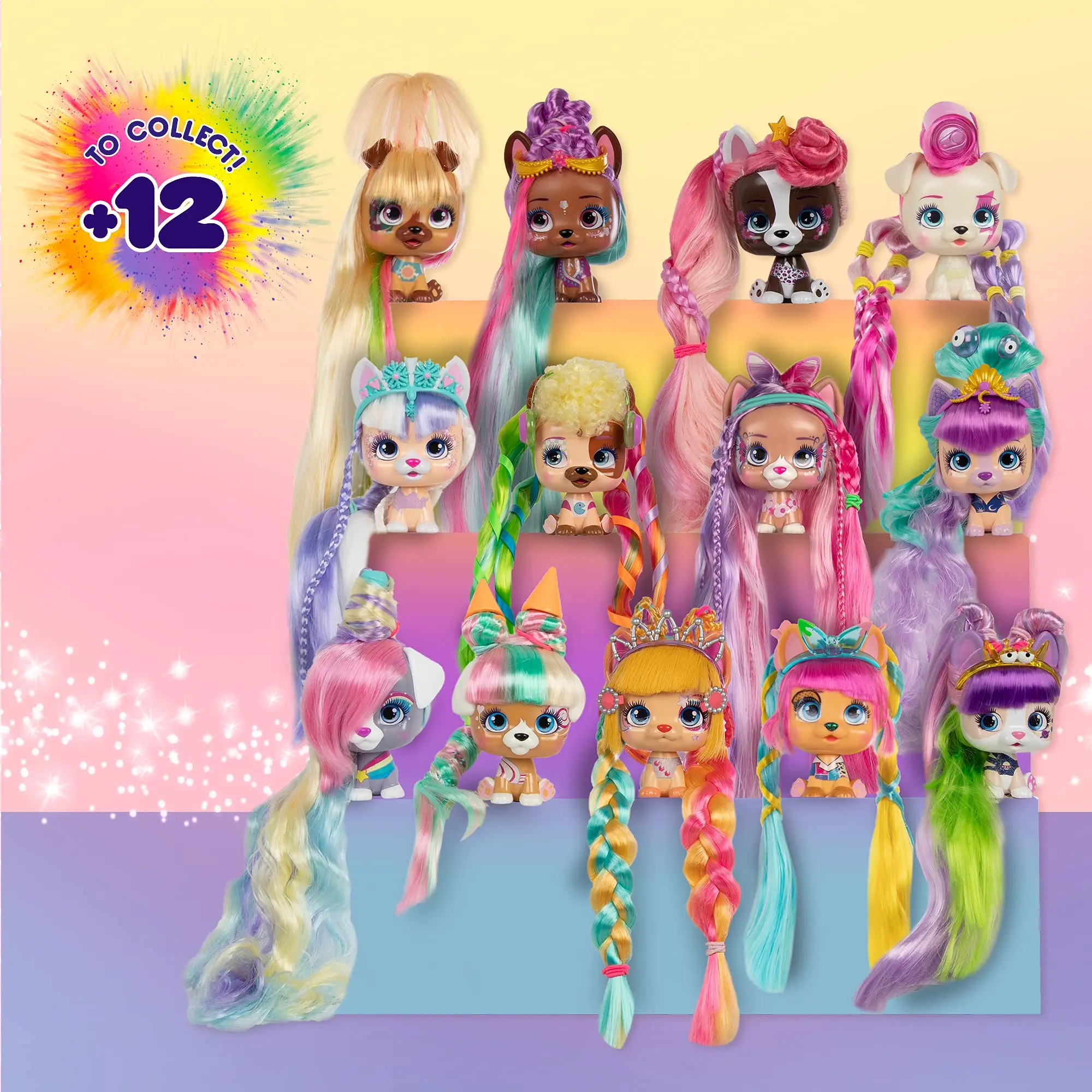 Pet Grooming Blind Box Surprise Toy – Braided Doll Bottle — detail image 3