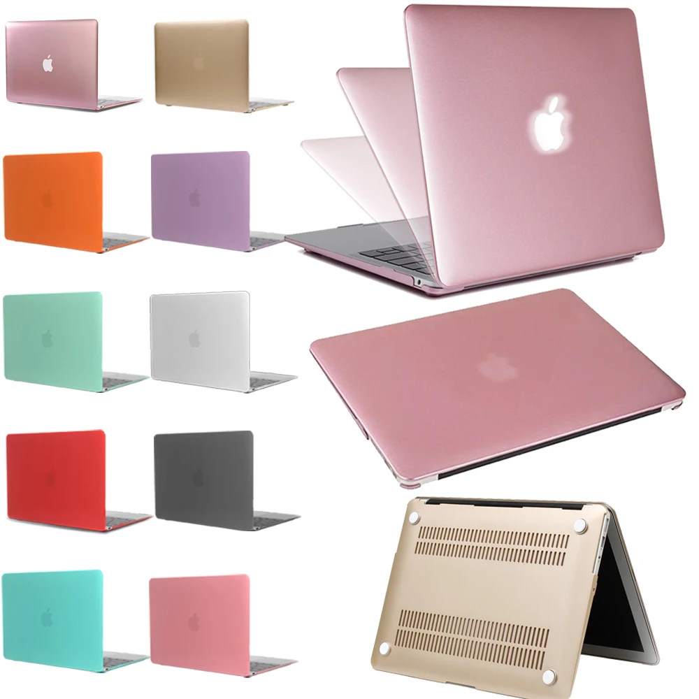 

Laptop Case for Apple MacBook Pro 13/16/15 Inch /Macbook Air 13/11 Inch /Macbook 12 Solid Color Dust-Proof Hard Protective Shell