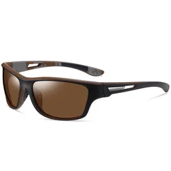Timeless Polarized UV400 Sunglasses for Outdoor and Sports Activities (Brown)