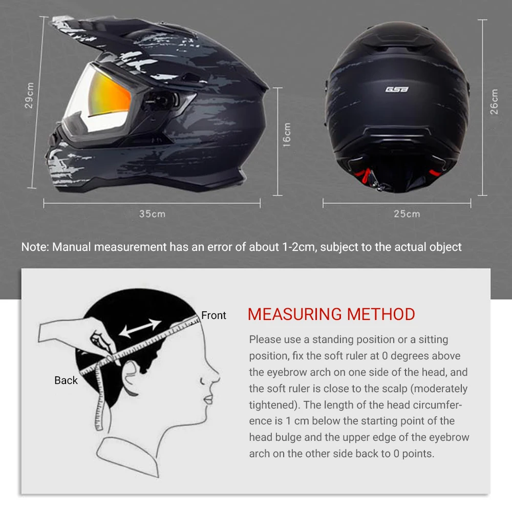  GSB ũν , Ǯ ̽  , ũν ٿ ε , Casco Moto ECE 
