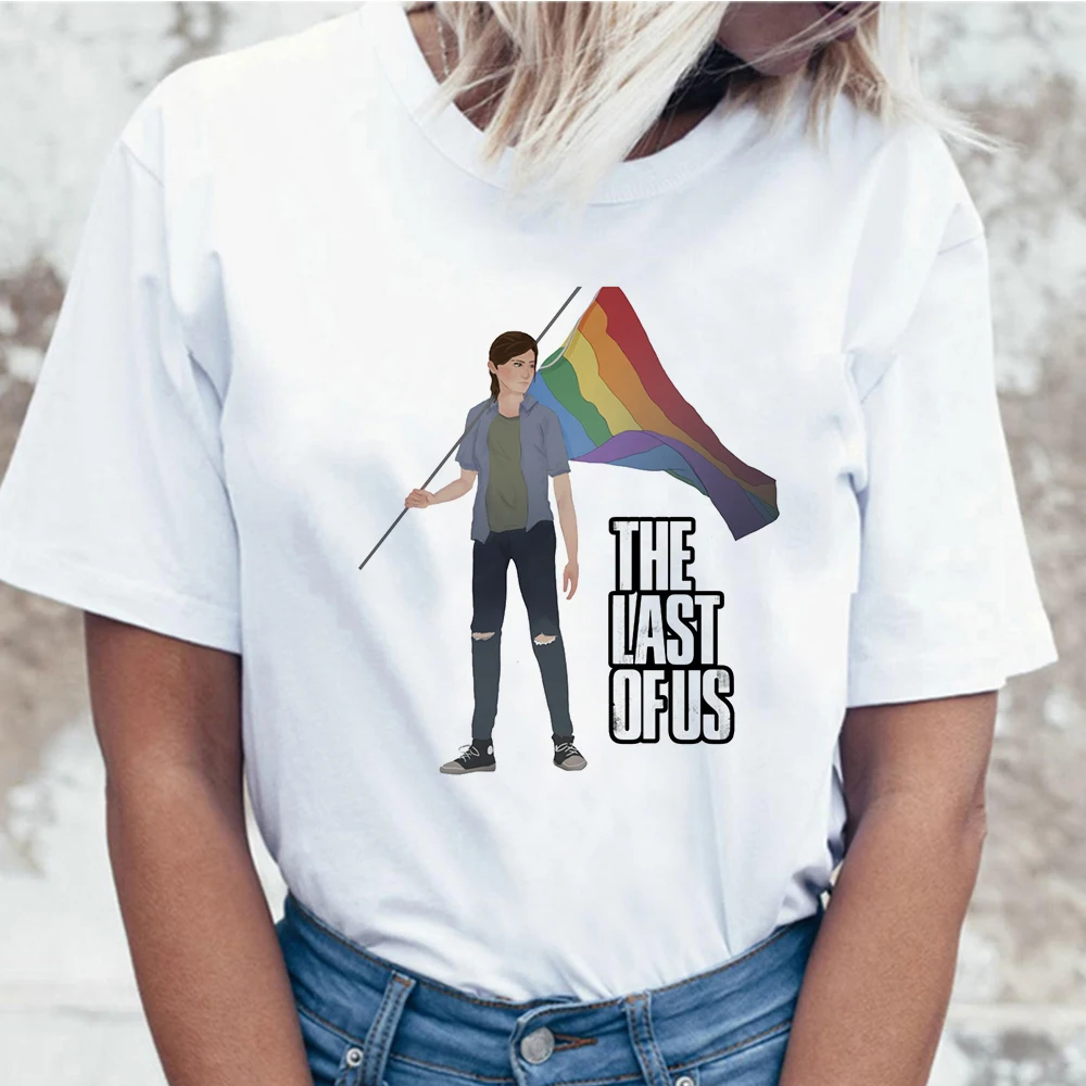 The Last Of Us Tshirt Donna Summer Tee Girl Funny Comic Y2K Clothes