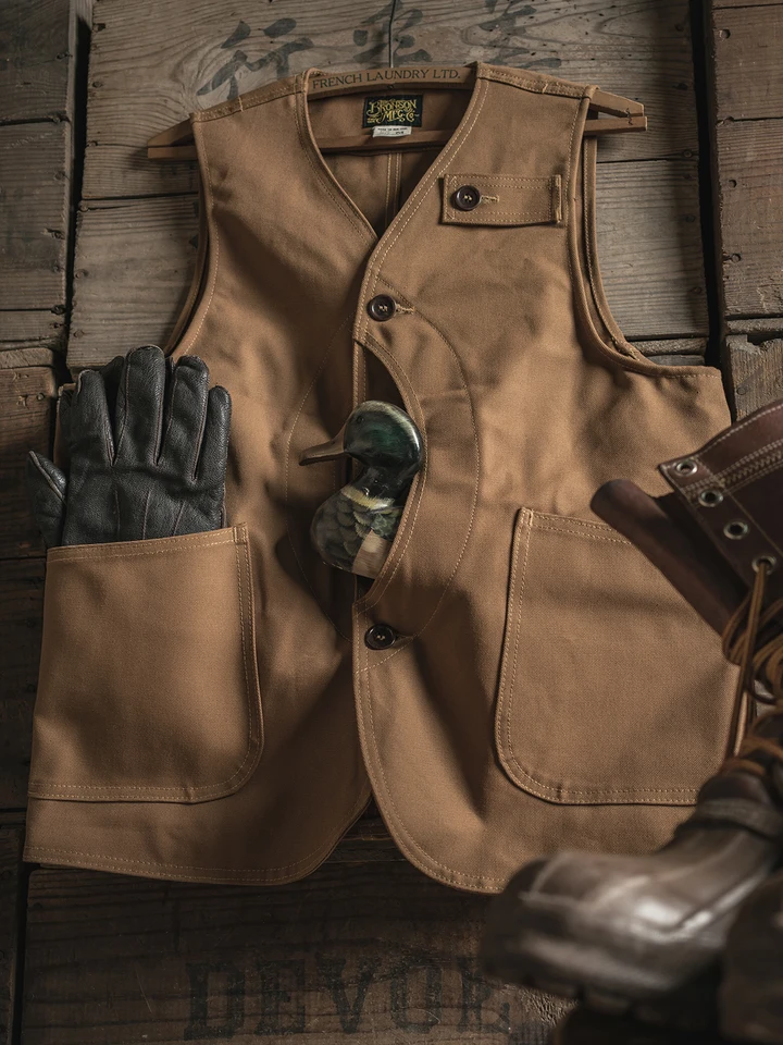 90s Hunting Vest uk vintage NKSジッパー 90s Hunting Vest uk vintage NKSジッパー ウェア