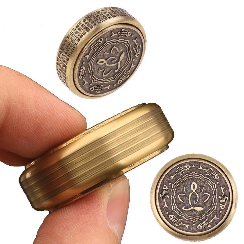 Zen Buddha Fidget Spinner Retro Style