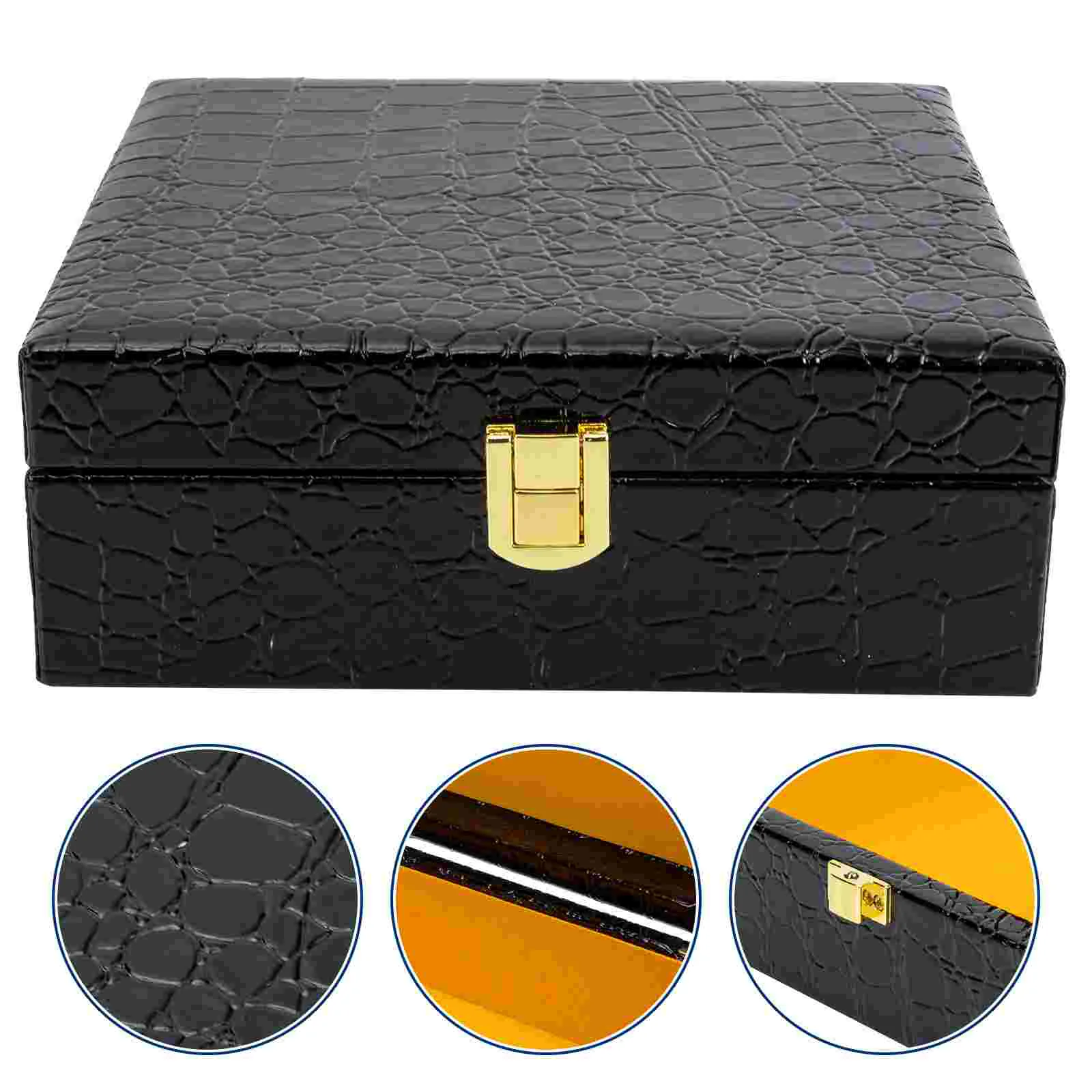 

Box Storage Box With Lides Decorative Travel Wooden Humidor Small Gift Packaging Box#j