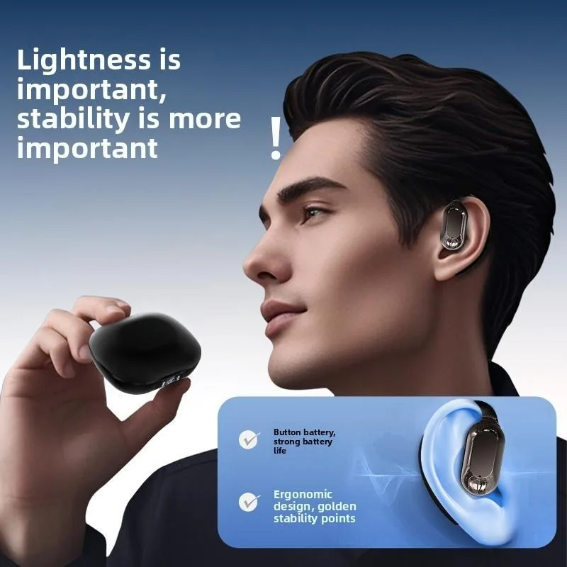 Wireless Bluetooth Earphones with Noise Reduction and Waterproof Design